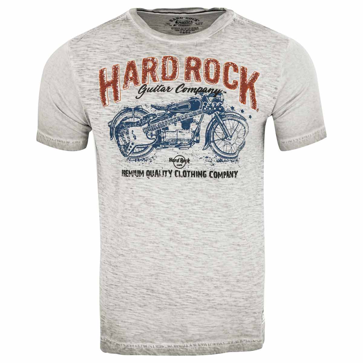 Men's Pigment Wash Motorcycle Graphic Tee image number 2